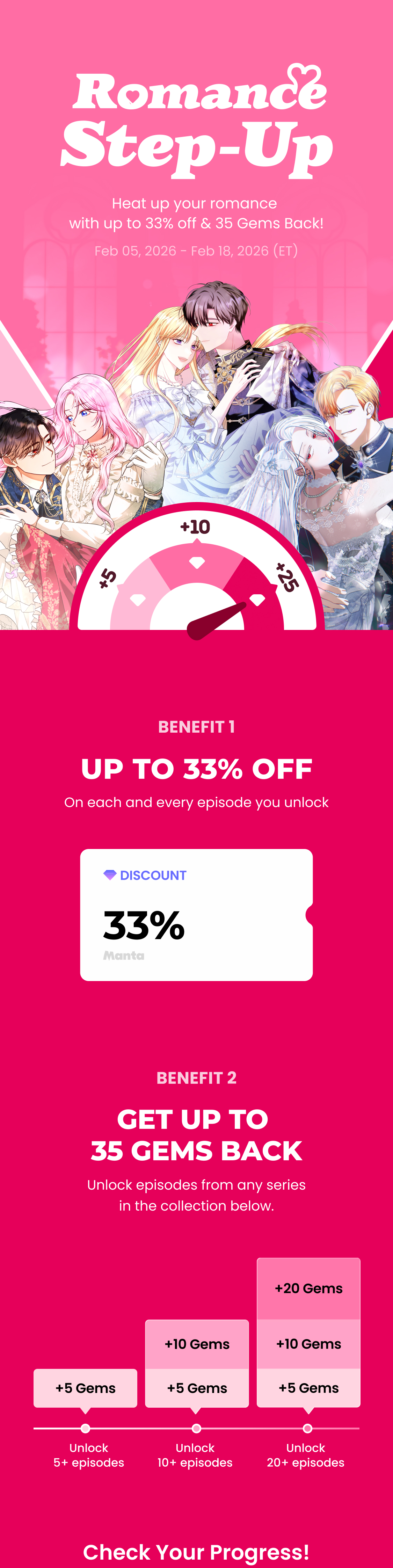 [Special Offer] Romance Step-Up - Manta